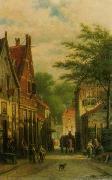 unknow artist European city landscape, street landsacpe, construction, frontstore, building and architecture. 319 oil painting on canvas